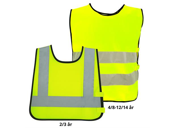 9050 Gøteborg Jr Refleksvest NYEL XXS Unisex refleksvest til barn 
