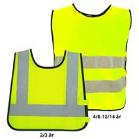 9050 Gøteborg Jr Refleksvest NYEL XXS Unisex refleksvest til barn