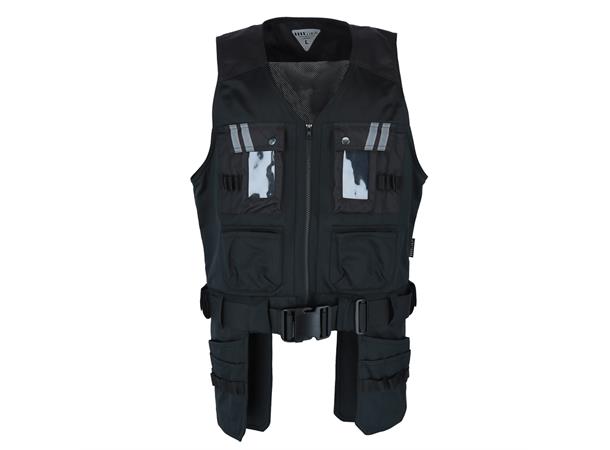 Ridgeback Vest BLK M/L Vest med avtagbare lommer 