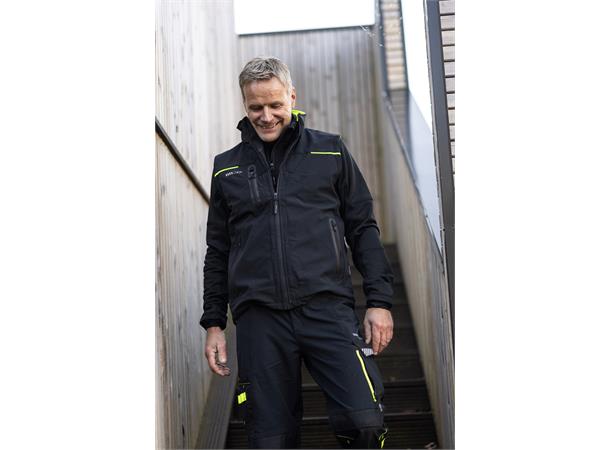 Bismuth Stretchpant W/ Button BlkB 48 Arbeidsbukse med god stretch - Unisex 