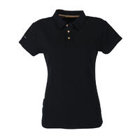 Kaolin Pique Lady Black Beauty M Klassisk bomullspolo til dame