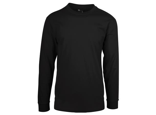 2001 Premium Tee LS  BLK XXL Eksklusiv t-skjorte med lang arm Unisex 