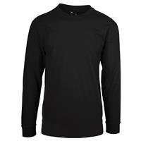2001 Premium Tee LS  BLK XXL Eksklusiv t-skjorte med lang arm Unisex