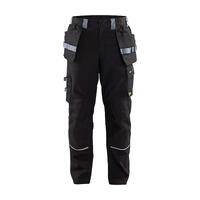 1461 Arbeidsbukser BLK/GRY C44 Flammehemmende