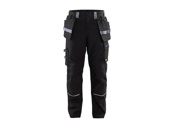 1461 Arbeidsbukser BLK/GRY C44 Flammehemmende 