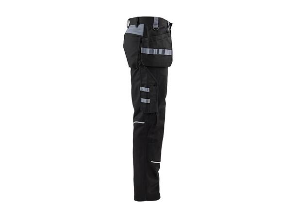 1461 Arbeidsbukser BLK/GRY C44 Flammehemmende 