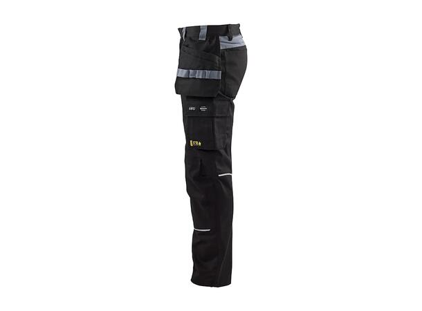 1461 Arbeidsbukser BLK/GRY C44 Flammehemmende 