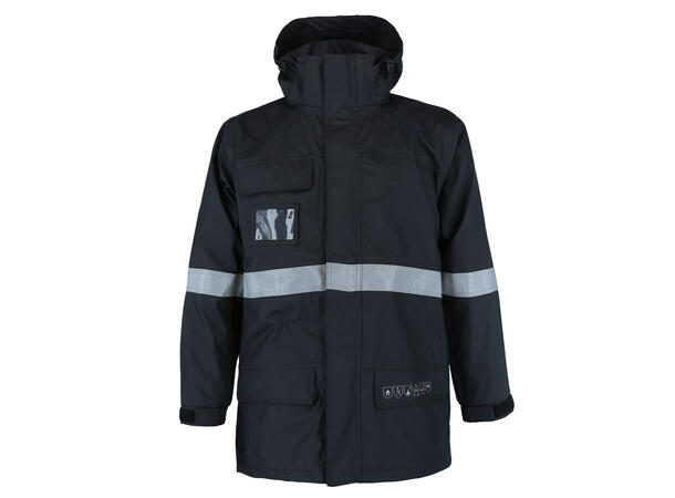 Borax Pro Jacket Black Beauty XS Vanntett arbeidsjakke - Unisex 