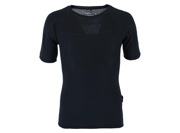 Bronitt Woolnet T-shirt Black Beauty M Ull t-skjorte med ullmesh Unisex 