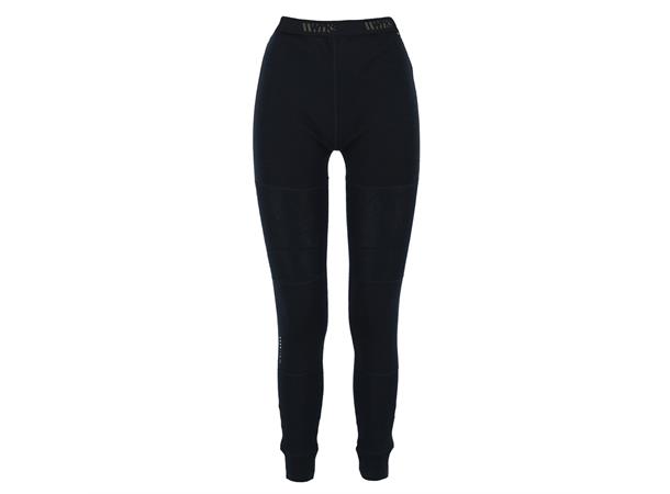 Bronitt Wool Pant Lady Black Beauty M Ullunderbukse med ullmesh til dame 