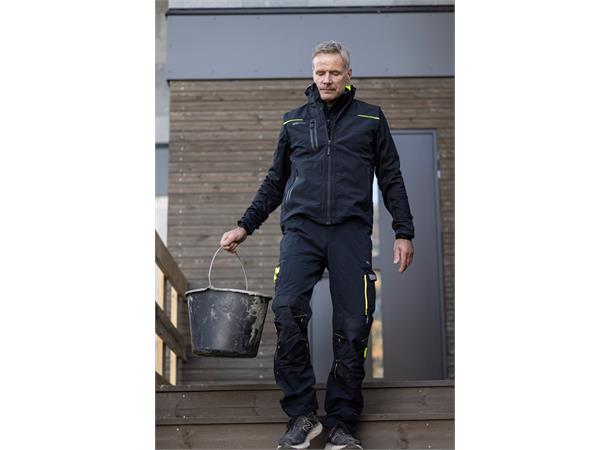 Bismuth Stretch Pants Black Beauty 56 Arbeidsbukse med god stretch - Unisex 