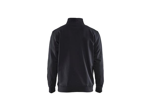 3365 Blåkläder Halfzip Genser BLK XS Collegegenser Høy Hals 