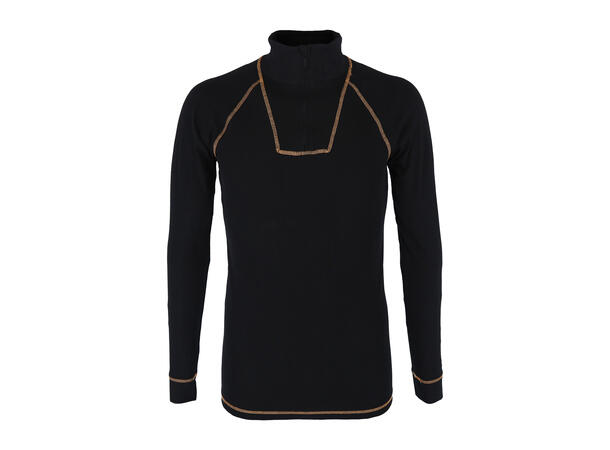 Magma Sweater 1/2 Zip Black Beauty L Flammehemmende  overdel - Unisex 