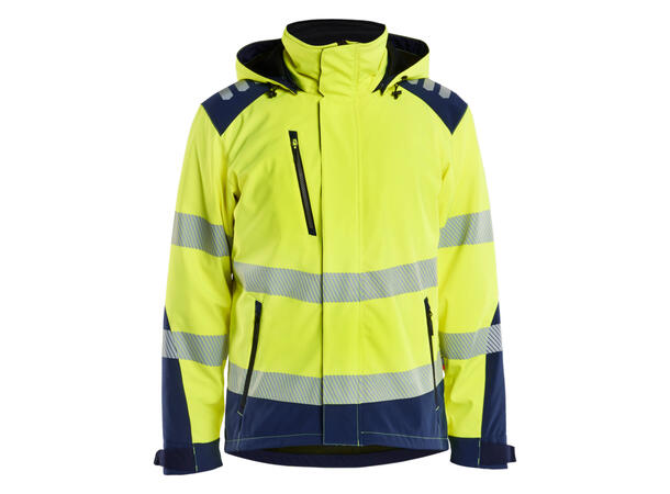 4400 Softshelljakke  Hivis/NAV XS Vinter Varsel  Klasse 2 