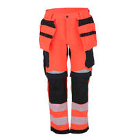 Bismuth Roofpant ZP HiVis Pocket Rød 60 Bukse med hengelommer