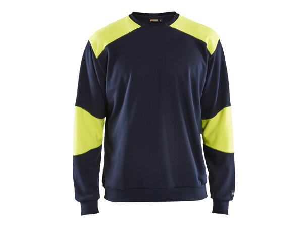 3458 Genser Flammehemmende NAV/Hivis M Flammehemmende 