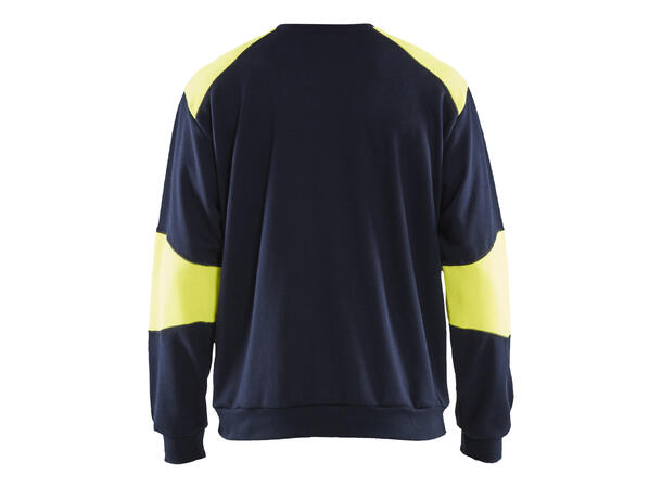 3458 Genser Flammehemmende NAV/Hivis M Flammehemmende 