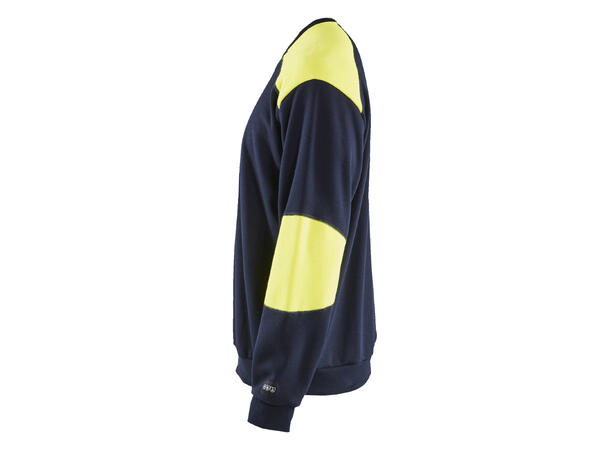 3458 Genser Flammehemmende NAV/Hivis M Flammehemmende 