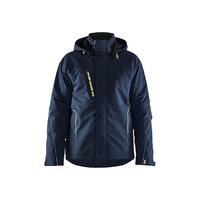 4484 Jakke Marineblå/Varselgul XS 4-veisstretch