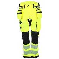 Akita HiVis Pant Safety Yel 44 Synlighetsbukse med komfort og slitestyr