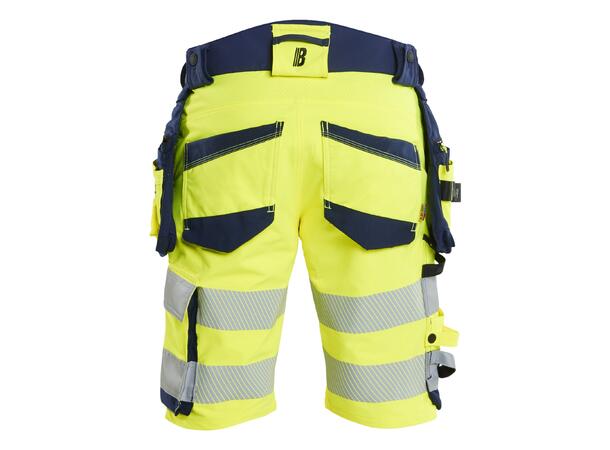 1120 Varselshorts Varselgul/Marineblå C44 