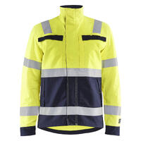 4087 Jakke multinorm Hivis/NAV XS 