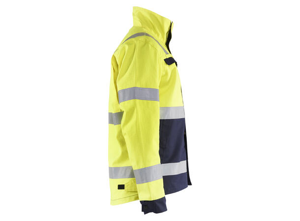 4087 Jakke multinorm Hivis/NAV XS 