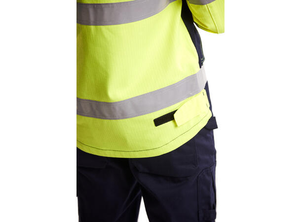 4087 Jakke multinorm Hivis/NAV XS 