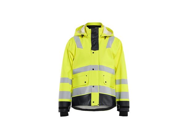 4327 Regnjakke Hivis/Marineblå XS Level 3 Ekstrem Varseljakke 