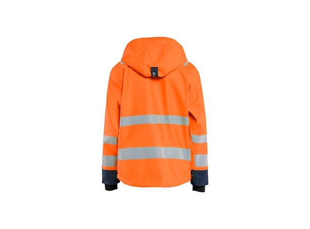 4327 Regnjakke Hivis/Marineblå XS Level 3 Ekstrem Varseljakke 
