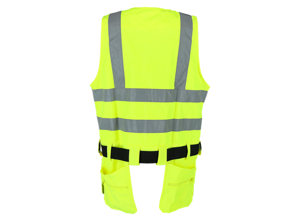 Ridgeback Vest Hi-Vis Safety Yel M/L High Visibitity med refleksbånd 