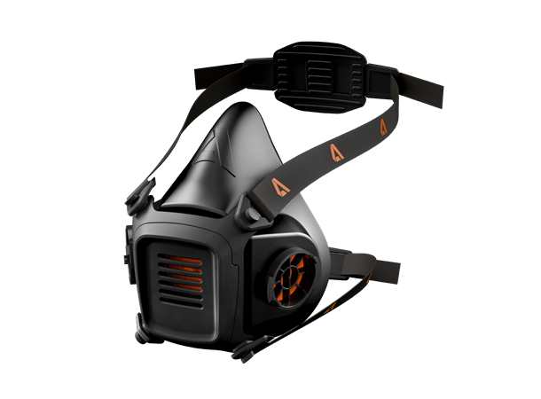 Skytec Alpha Sentinel  BLK/ORA S Premium gjenbrukbar halvmaske 