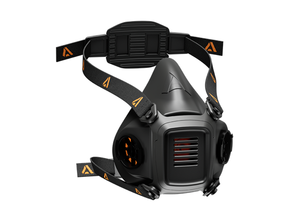 Skytec Alpha Sentinel  BLK/ORA S Premium gjenbrukbar halvmaske 