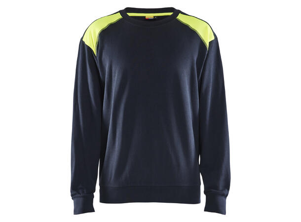 3580 Genser Mørk Marineblå/Hivis XS 