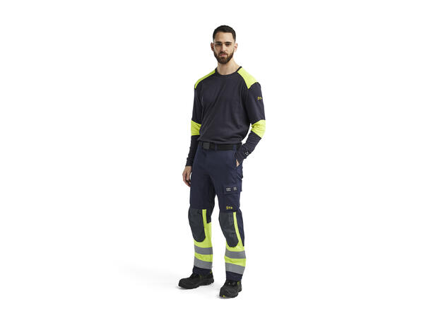 3457 Genser Flammehemmende NAV/Hivis 6XL Flammehemmende 