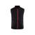 3850 Softshell Vest BLK/RED XS Smidig softshell vest 