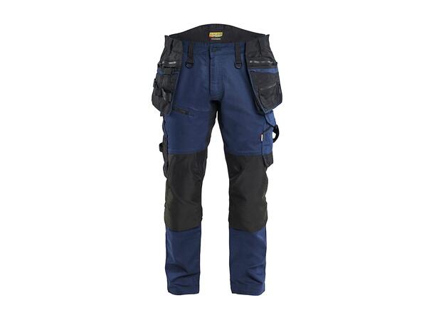 1970 Håndverksbukse Marineblå/Svart C44 Stretch STRIKER 