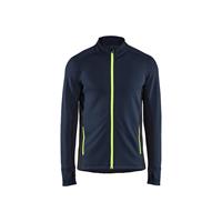 4735  Grid STRIKER NAV/HIVIS XS Teknisk Fleecejakke