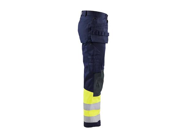 7081 Håndv.bukse Multinorm W Mar/Hvi C34 