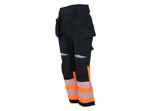 Bismuth Roofpant ZP - W.Pocket S.ORA 60 Funksjonell arbeidsbukse med synlighet 