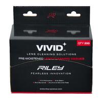 Riley Vivid Moist Lens Wipes 200 stk Fuktige linsekluter 200stk