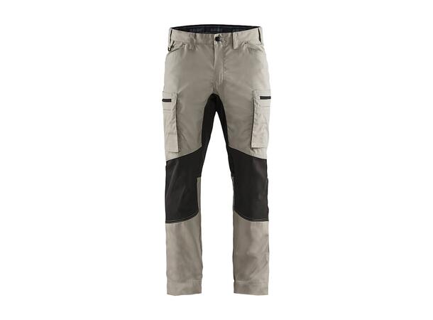 1459 Servicebukse  Brentrød/Svart C44 Stretch 