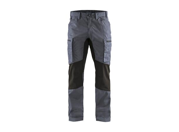 1459 Servicebukse  Brentrød/Svart C44 Stretch 