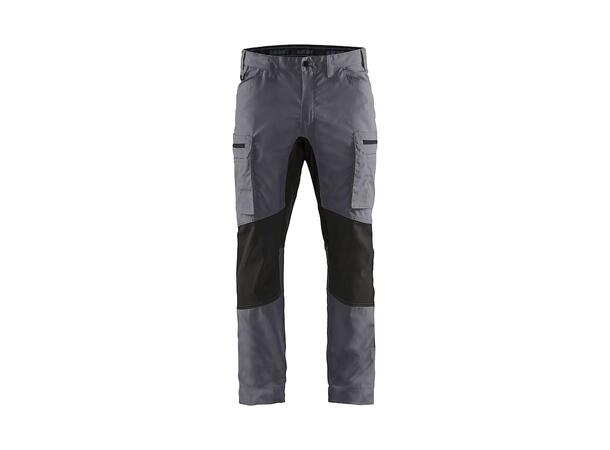 1459 Servicebukse  Brentrød/Svart C44 Stretch 