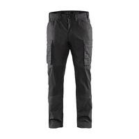 1459 Servicebukse  Brentrød/Svart C44 Stretch