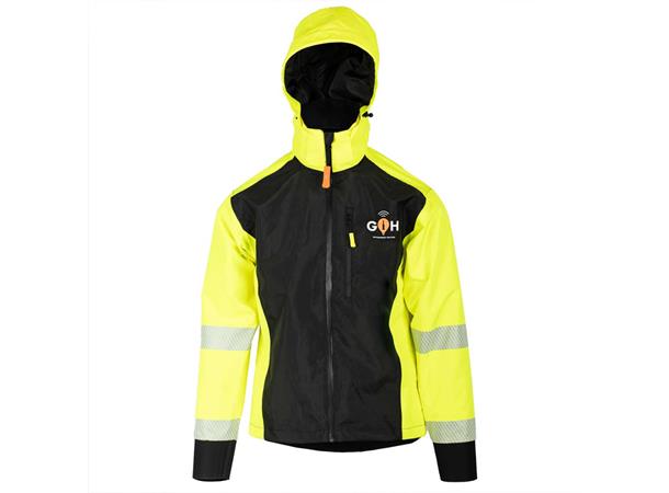 GH Waterproof Jakke NYEL/BLK S 100% Vanntett Jakke 