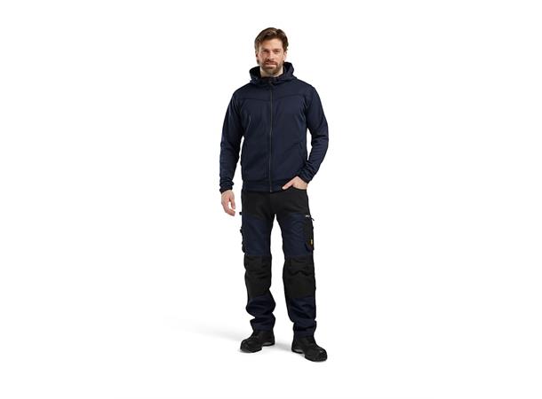 3363 Hettejakke BLK XS Funksjonell hettejakke m børstet fôr 