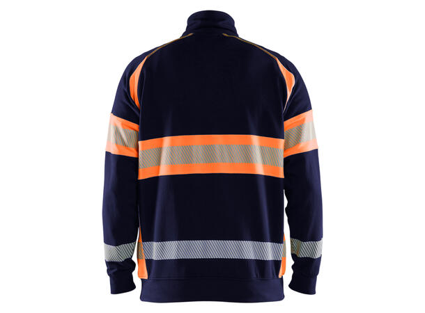 3553 Varselgenser Marineblå/Oransje XS Klasse 1 