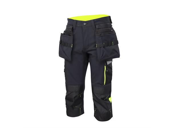 Bismuth Long Shorts ZP Black Beauty 44 Lang shorts med verktøylommer - Unisex 
